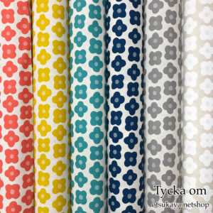 登場！シンプルなコットンリネン生地「北欧調綿麻キャンバスプリント