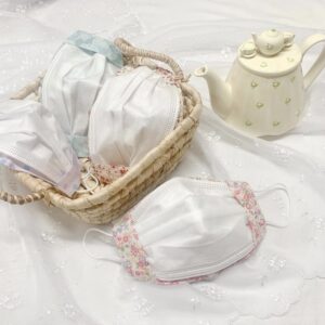 ゆか様ご確認用　不織布マスクカバー　handmade 不織布マスクが口につかない！布マスクカバーの作り方です♪ | 大塚屋
